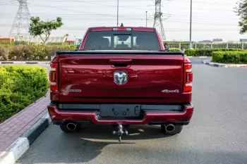 Dodge Ram laremie 2022 Model Year Red Color