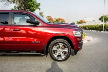 Dodge Ram laremie 2022 Model Year Red Color