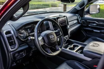 Dodge Ram laremie 2022 Model Year Red Color