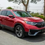 Honda CR-V 2021 Model Year Red Color - Thumbnail 4