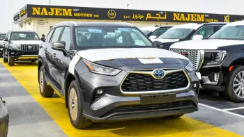 TOYOTA HIGHLANDER 2023 GLE 2.5L V4 Hybrid GRAY COLOR