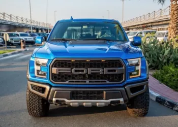 Ford Raptor 2020 Model Year Blue Color