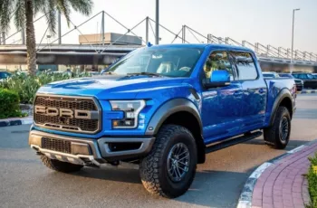Ford Raptor 2020 Model Year Blue Color
