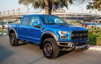 Ford Raptor 2020 Model Year Blue Color