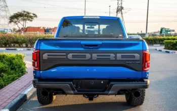 Ford Raptor 2020 Model Year Blue Color