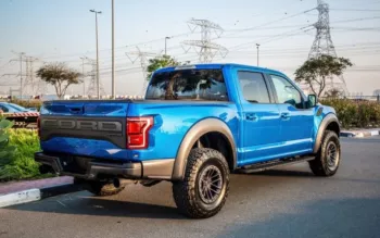 Ford Raptor 2020 Model Year Blue Color