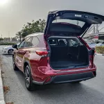 Toyota Highlander Hybrid Red 2021 Model Year - Thumbnail 2