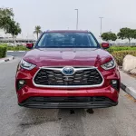 Toyota Highlander Hybrid Red 2021 Model Year - Thumbnail 5