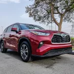 Toyota Highlander Hybrid Red 2021 Model Year - Thumbnail 9