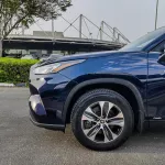 Toyota Highlander Hybrid 2022 Model Year Blue Color - Thumbnail 2