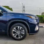Toyota Highlander Hybrid 2022 Model Year Blue Color - Thumbnail 6