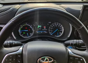 Toyota Highlander Hybrid 2022 Model Year Blue Color