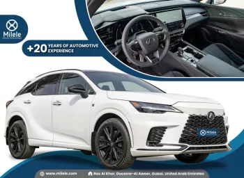 LEXUS RX 500 2.4L PETROL HEV AT MY2023 – WHITE