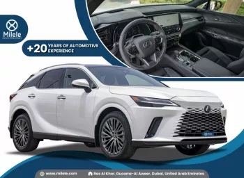 LEXUS RX 350H EXECUTIVE 2.5L PETROL HEV AT MY2023 – WHITE