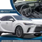 LEXUS RX 350H EXECUTIVE 2.5L PETROL HEV AT MY2023 – WHITE - Thumbnail 1