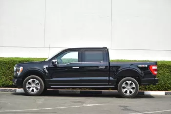 2022 FORD F-150 SUPERCREW PLATINUM V6 3.5L PETROL 4WD BLACK COLOR