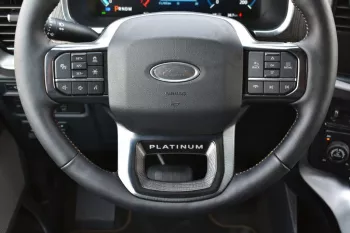 2022 FORD F-150 SUPERCREW PLATINUM V6 3.5L PETROL 4WD BLACK COLOR
