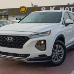 Hyundai SantaFe SE 2.4L V4 Petrol A/T White Color 2019 - Thumbnail 1