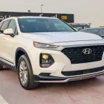 Hyundai SantaFe SE 2.4L V4 Petrol A/T White Color 2019 - Thumbnail 2