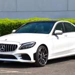 MERCEDES Benz C300 2019 Model Year V6 3.0L White Color - Thumbnail 1