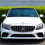 MERCEDES Benz C300 2019 Model Year V6 3.0L White Color - Thumbnail 2