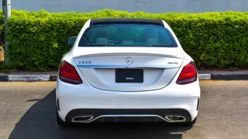 MERCEDES Benz C300 2019 Model Year V6 3.0L White Color