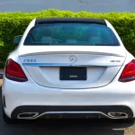 MERCEDES Benz C300 2019 Model Year V6 3.0L White Color - Thumbnail 5