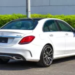 MERCEDES Benz C300 2019 Model Year V6 3.0L White Color - Thumbnail 6