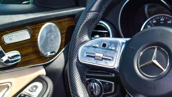 MERCEDES Benz C300 2019 Model Year V6 3.0L White Color