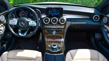 MERCEDES Benz C300 2019 Model Year V6 3.0L White Color