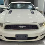 Ford Mustang GT V8 2013 GCC Specs White Color - Thumbnail 2