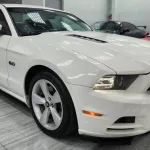 Ford Mustang GT V8 2013 GCC Specs White Color - Thumbnail 3