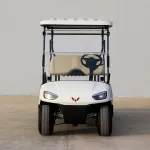 2021 Wuling Golf Car 2 Seater - White inside Brown - Thumbnail 2