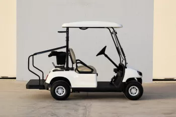 2021 Wuling Golf Car 2 Seater - White inside Brown