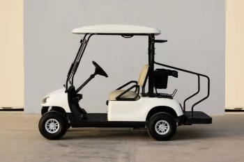 2021 Wuling Golf Car 2 Seater - White inside Brown