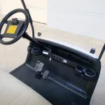 2021 Wuling Golf Car 2 Seater - White inside Brown - Thumbnail 7