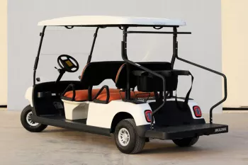 2021 Wuling Golf Car 4Seater - White inside Brown