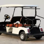 2021 Wuling Golf Car 4Seater - White inside Brown - Thumbnail 3