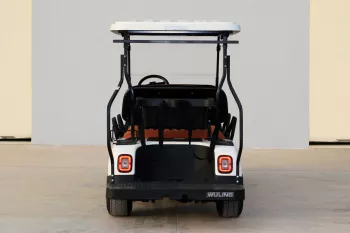 2021 Wuling Golf Car 4Seater - White inside Brown
