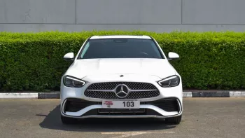 MERCEDES BENZ C300 2022 V4 2.0L FULL OPTION WHITE COLOR
