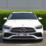 MERCEDES BENZ C300 2022 V4 2.0L FULL OPTION WHITE COLOR - Thumbnail 2