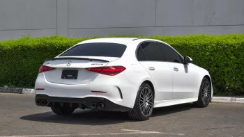 MERCEDES BENZ C300 2022 V4 2.0L FULL OPTION WHITE COLOR