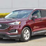 Ford Edge SEL EcoBoost V4 2020 Model Year Maron Color - Thumbnail 1