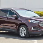 Ford Edge SEL EcoBoost V4 2020 Model Year Maron Color - Thumbnail 3