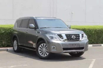 Nissan Patrol LE Titanium Edition V6 2019 Model Year Silver Color