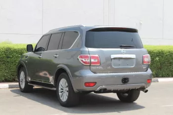 Nissan Patrol LE Titanium Edition V6 2019 Model Year Silver Color