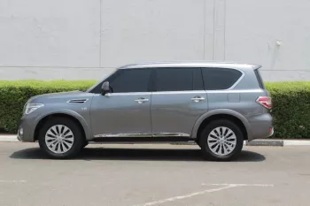 Nissan Patrol LE Titanium Edition V6 2019 Model Year Silver Color