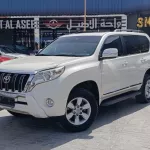 TOYOTA PRADO VXR 4WD 4.0L V6 PETROL FULL OPTION A/T WHITE COLOR 2014 MODEL YEAR - Thumbnail 1
