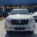TOYOTA PRADO VXR 4WD 4.0L V6 PETROL FULL OPTION A/T WHITE COLOR 2014 MODEL YEAR - Thumbnail 2
