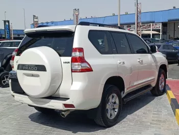 TOYOTA PRADO VXR 4WD 4.0L V6 PETROL FULL OPTION A/T WHITE COLOR 2014 MODEL YEAR